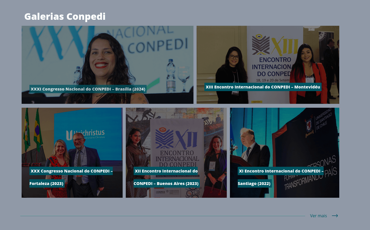 página do conpedi